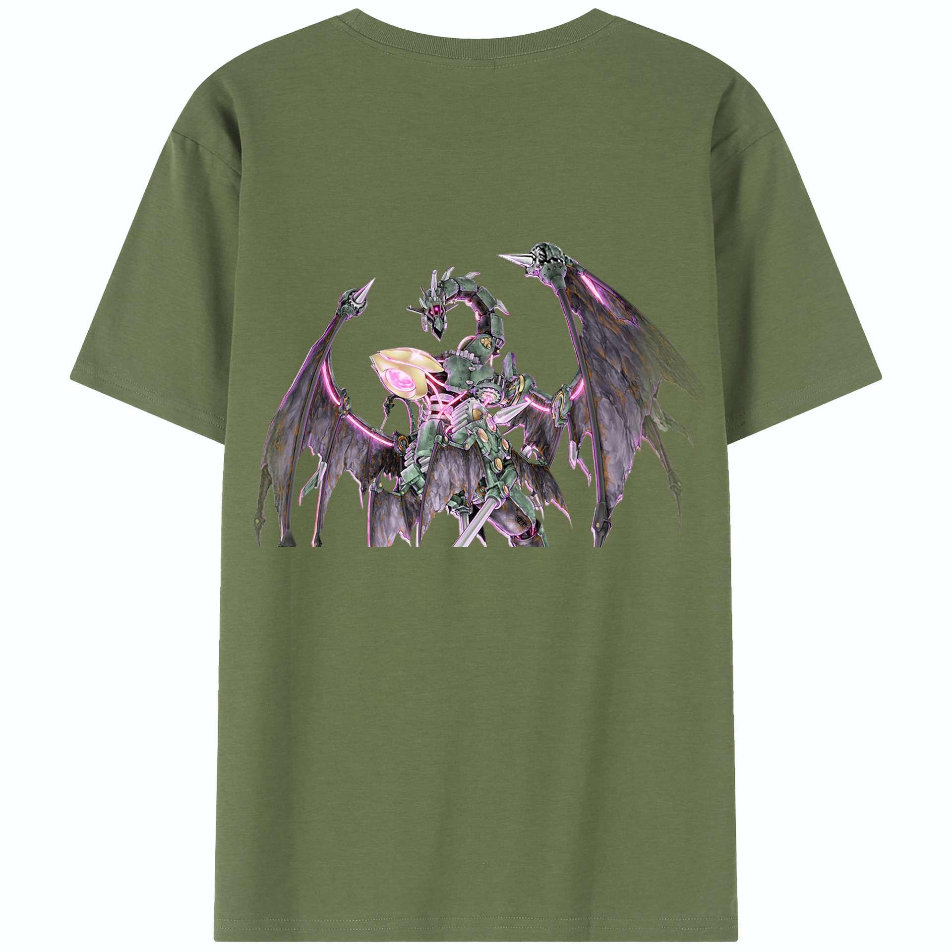 （画像用） 遊☆戯☆王 Yu-Gi-Oh! 綿100％半袖Tシャツ（背面プリント）